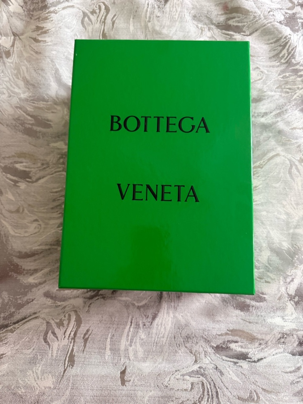 Bottega Veneta Emerald Green Logo Box